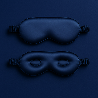 Masque de Sommeil en Soie 22 Momme – Blackout Total, Ultra-doux, Bandeau Réglable | SerenYou